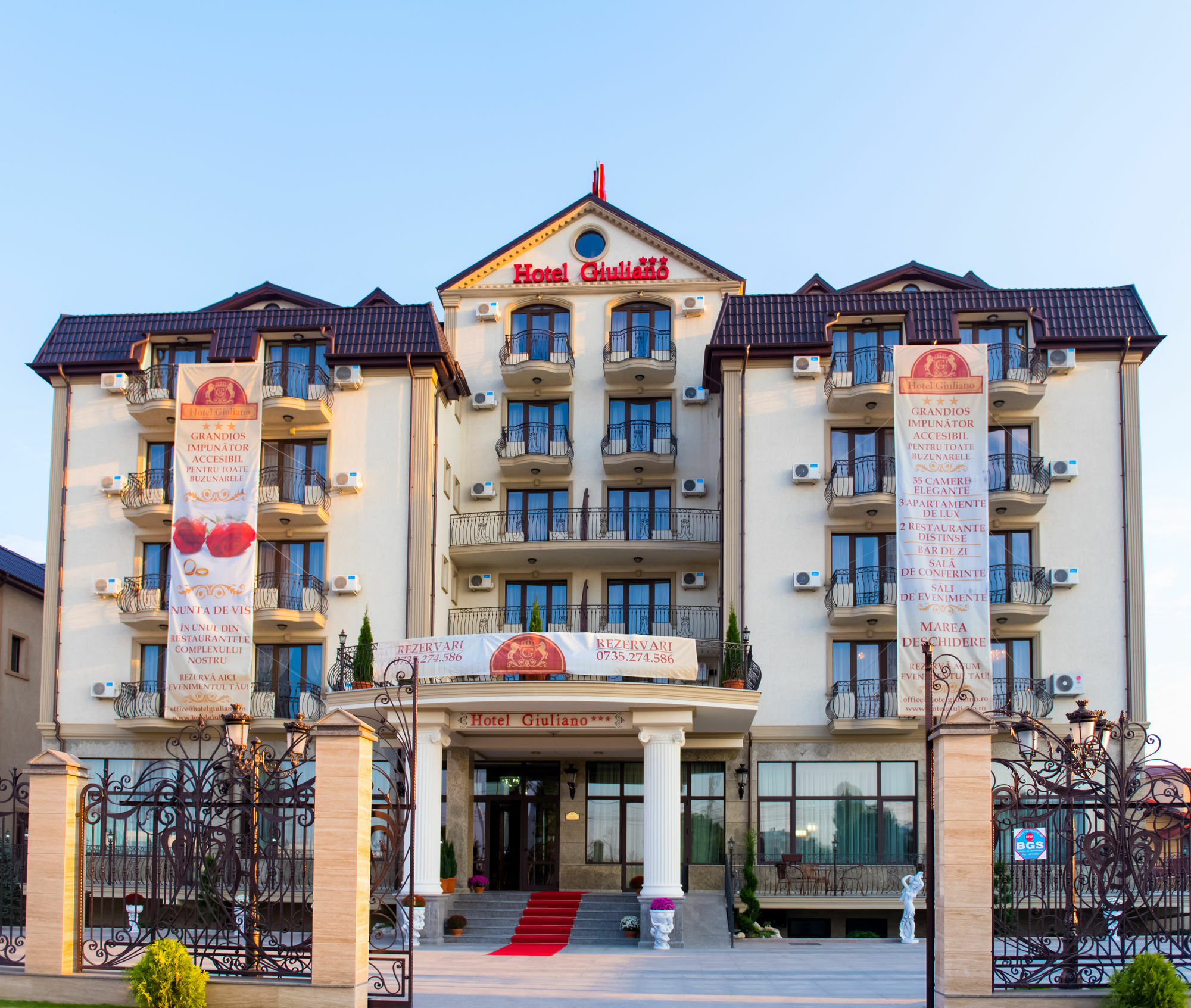 Hotel Giuliano Bragadiru Exteriör bild